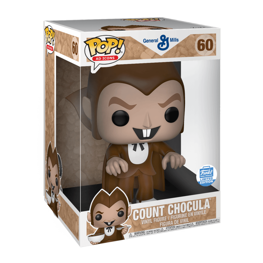 Pop! Jumbo - Ad Icons - General Mills - Count Chocula - #60 - Funko Store LIMITED Edition Funko 889698438001