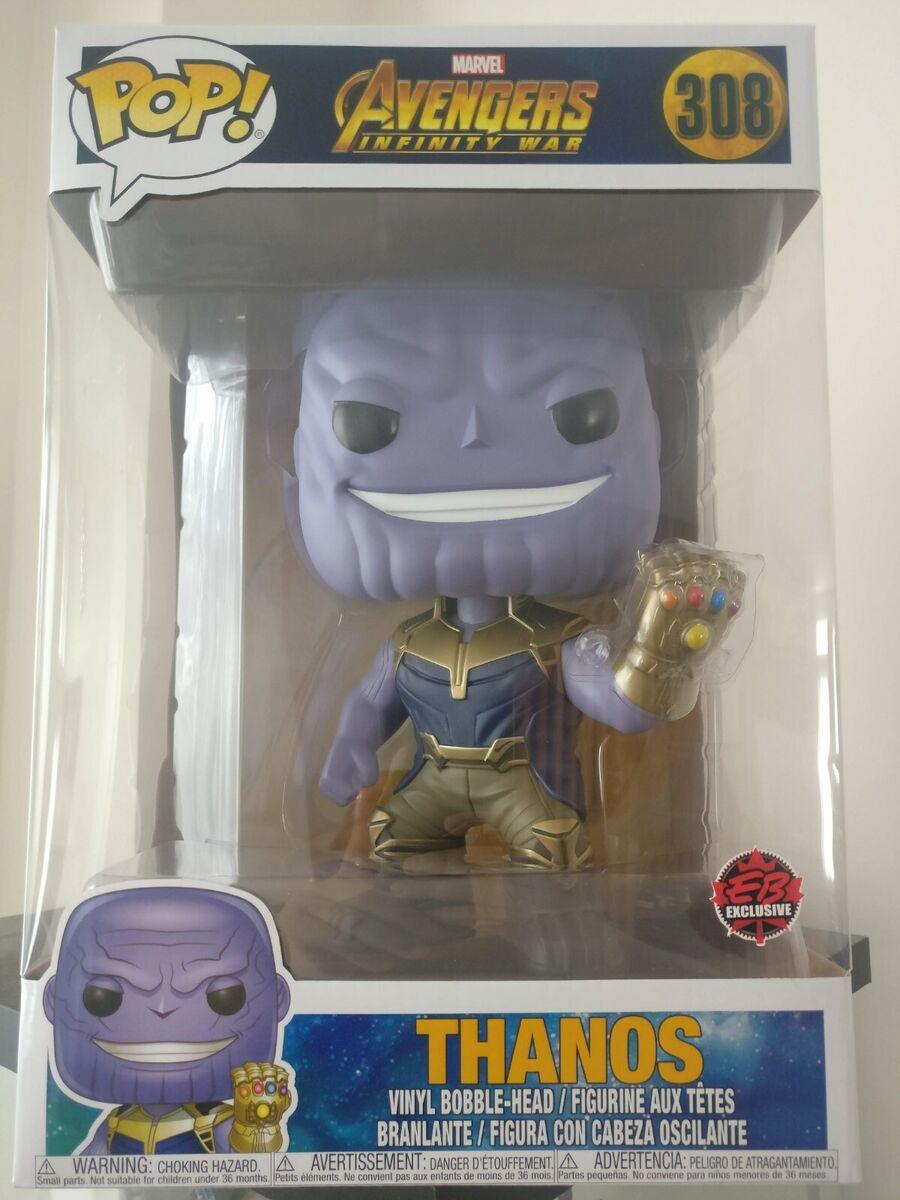 Pop! Jumbo - Marvel - Avengers Infinity War - Thanos - #308 - EB Games EXCLUSIVE Funko 889698288934