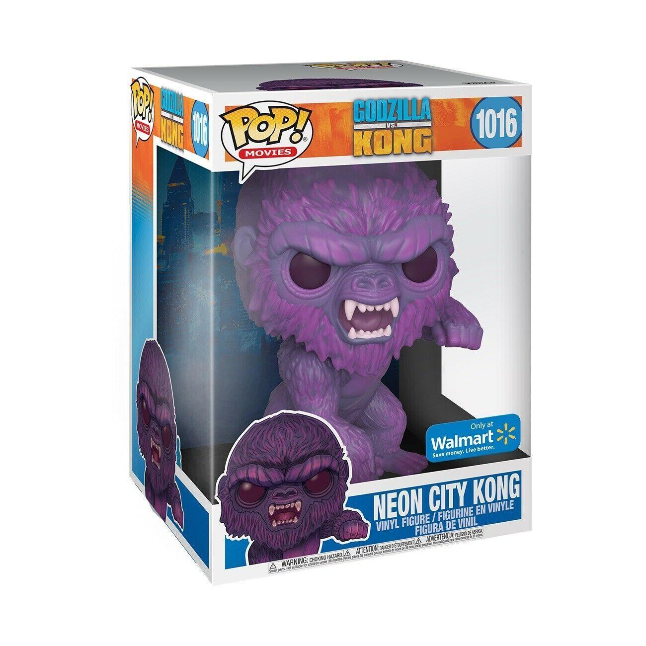 Pop! Jumbo - Movies - Godzilla VS Kong - Neon City Kong - #1016 - Walmart EXCLUSIVE Funko 889698517324