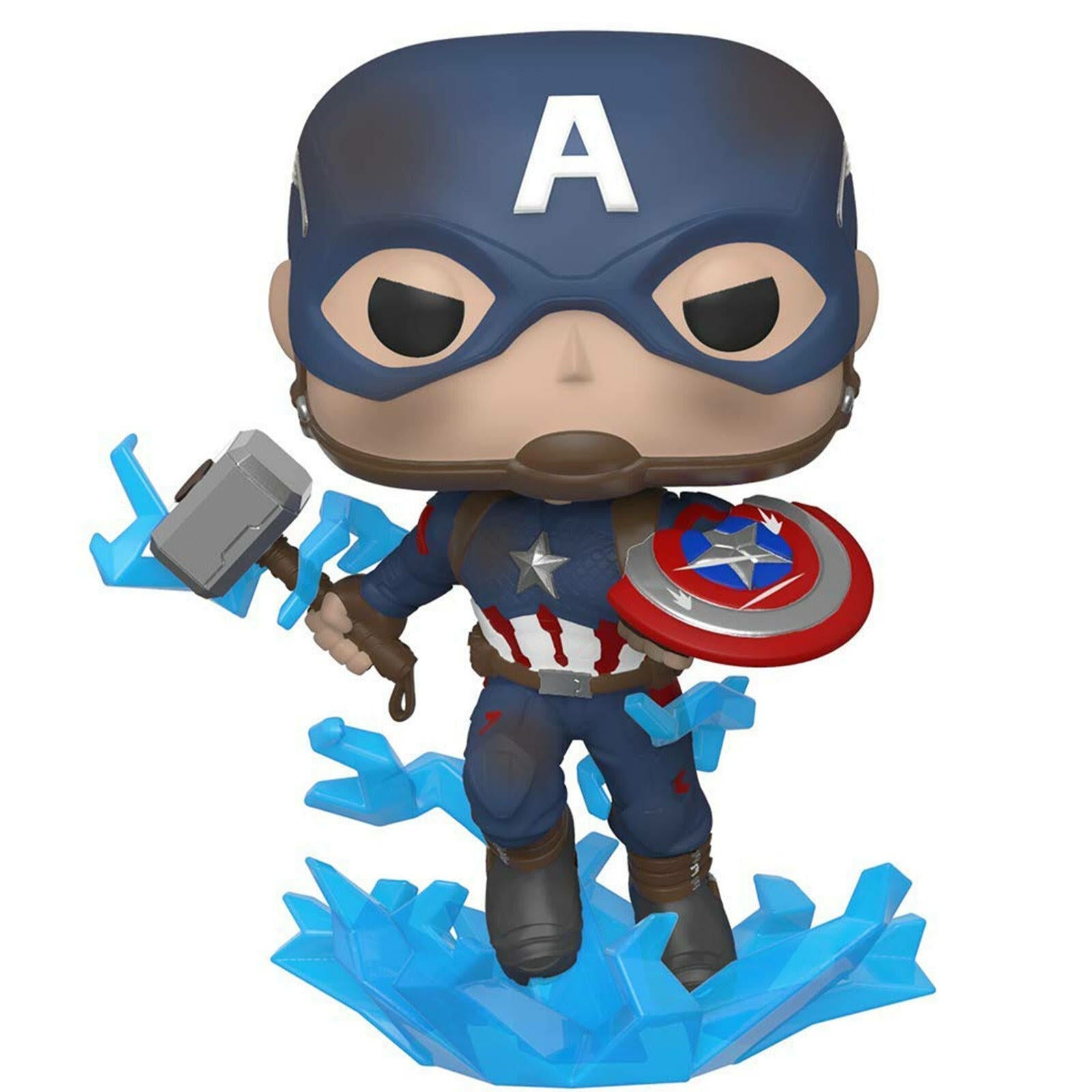 Pop! Marvel - Avengers Endgame - Captain America - #1198 - Glows In The Dark & Funko SPECIAL Edition Funko 889698686563