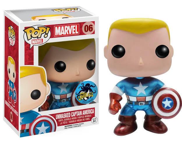 Pop! Marvel - Captain America - #06 - Stan Lee's Comikaze EXCLUSIVE Funko 849803043551