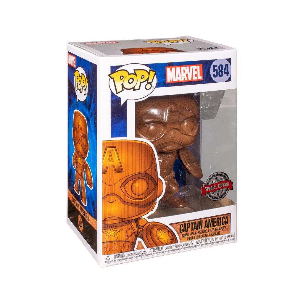 Pop! Marvel - Captain America - #584 - SPECIAL Edition Funko 889698450485