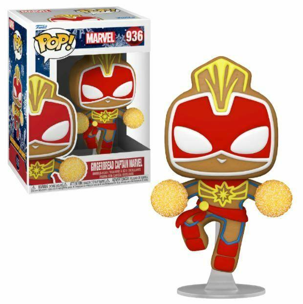 Pop! Marvel - Christmas - Gingerbread Captain Marvel - #936 Funko 889698506618