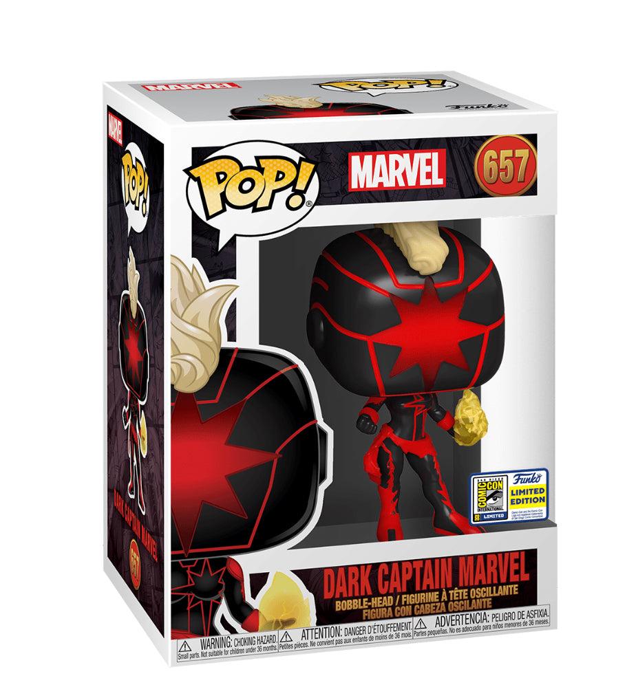 Pop! Marvel - Dark Captain Marvel - #657 - LIMITED Edition EXCLUSIVE 2016 San Diego ComicCon Funko 889698489027