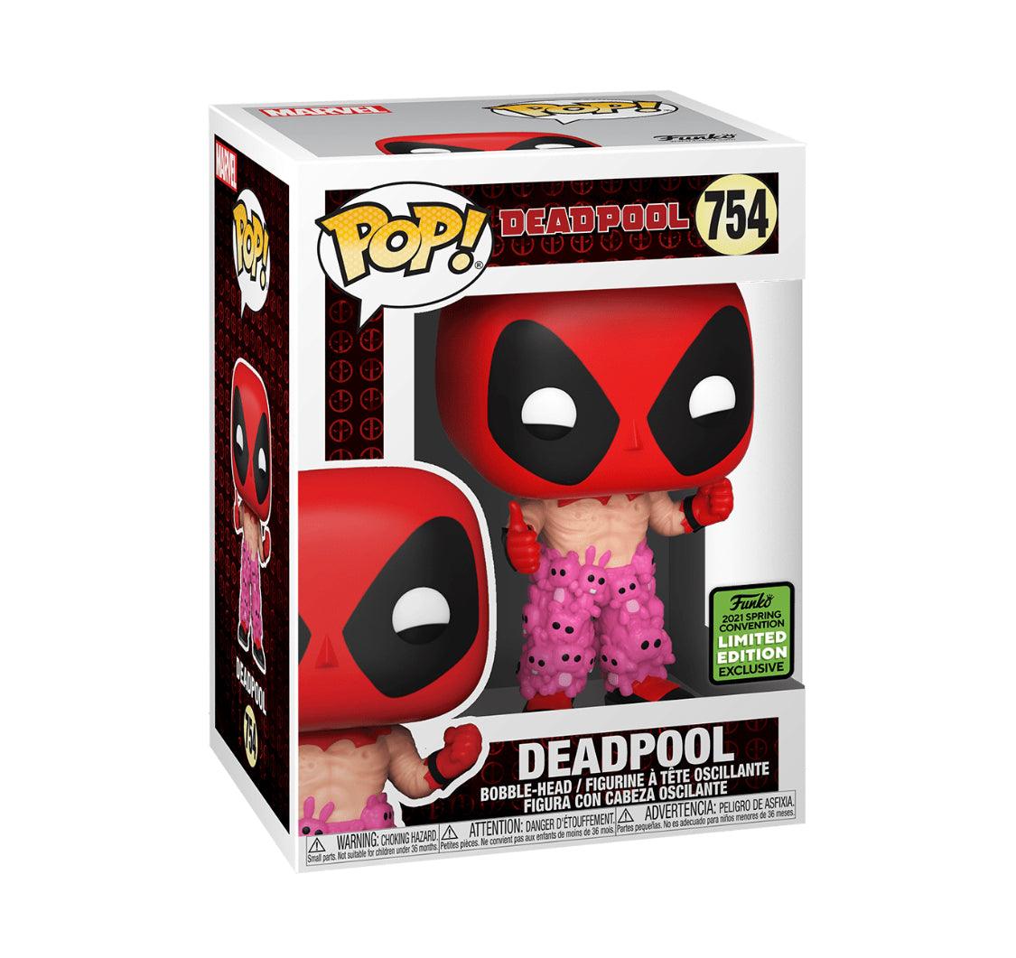 Pop! Marvel - Deadpool - #754 - EXCLUSIVE 2021 Spring Convention LIMITED Edition Funko 889698545501