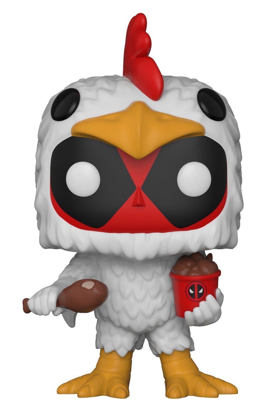 Pop! Marvel - Deadpool - Chicken Deadpool - #323 - Amazon EXCLUSIVE Funko 889698311175