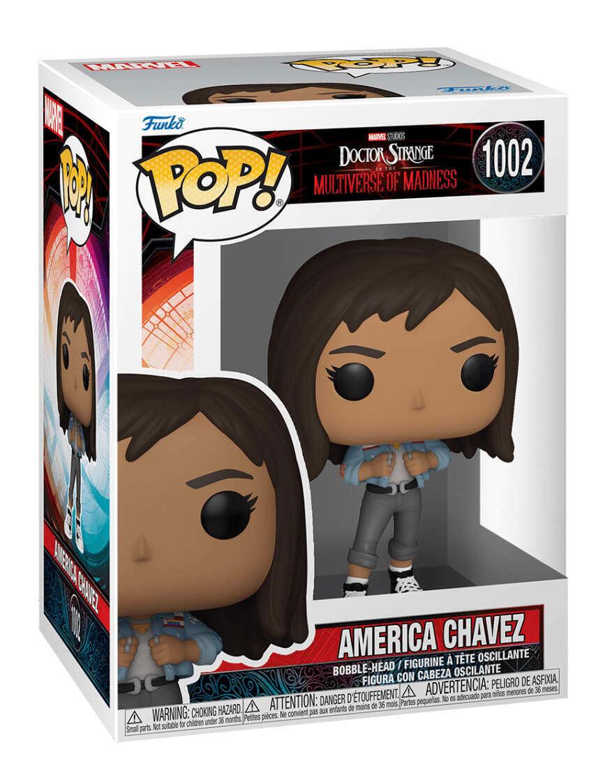 Pop! Marvel - Doctor Strange in the Multiverse of Madness - America Chavez - #1002 Funko 889698609203