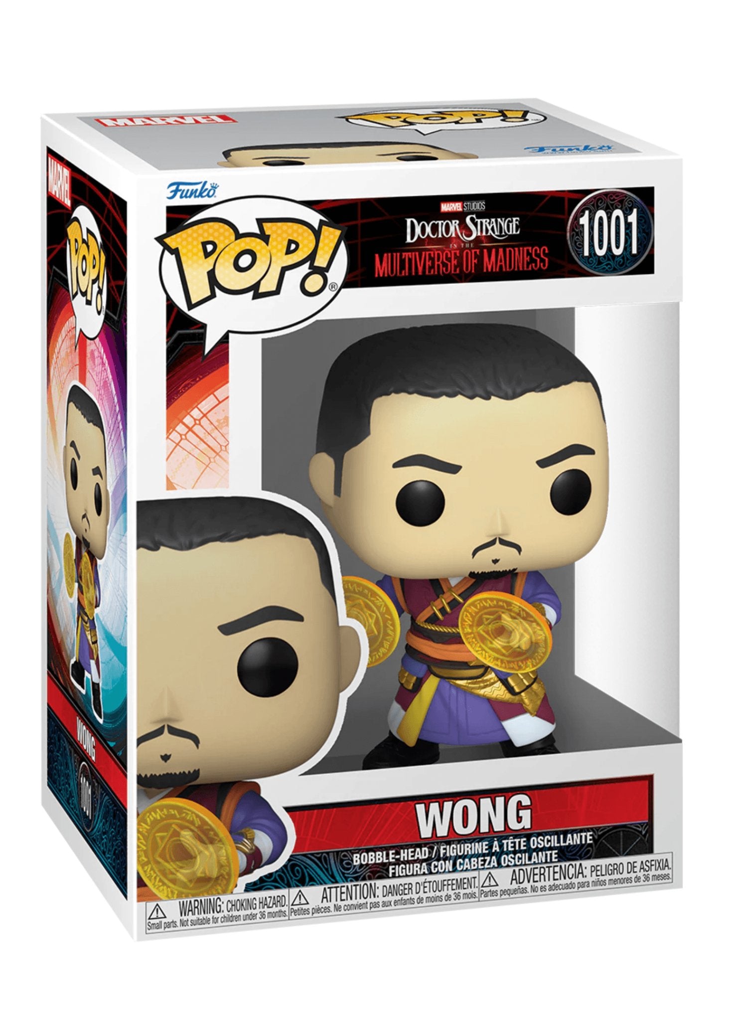 Pop! Marvel - Doctor Strange in the Multiverse of Madness - Wong - #1001 Funko 889698609197