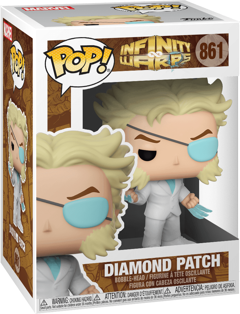 Pop! Marvel - Infinity Warps - Diamond Patch - #861 Funko 889698520096