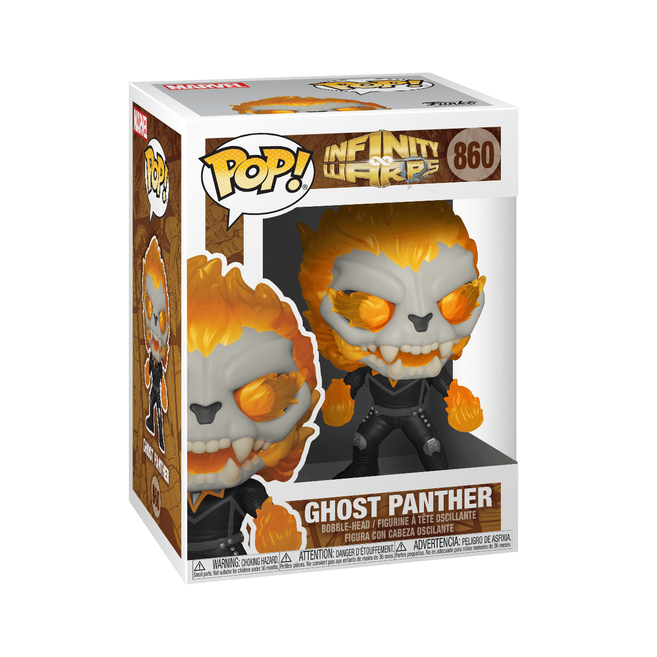 Pop! Marvel - Infinity Warps - Ghost Panther - #860 Funko 889698520089