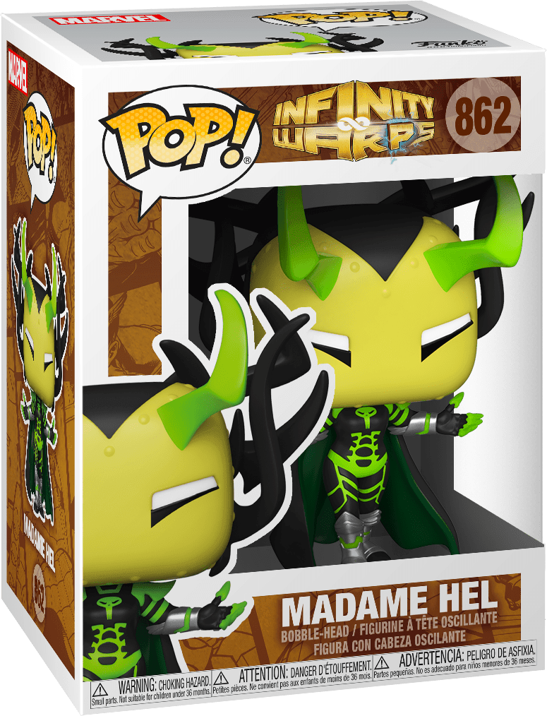 Pop! Marvel - Infinity Warps - Madame Hel - #862 Funko 889698520102