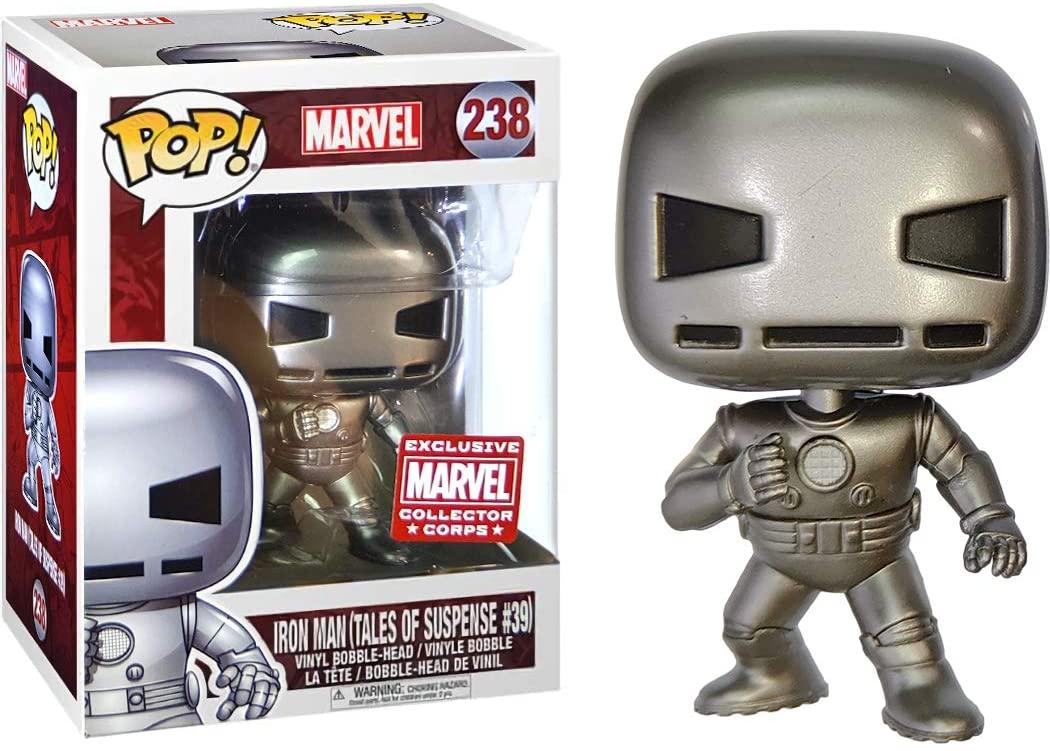 Pop! Marvel - Iron Man (Tales of Suspense #39) - #238 - Marvel Collection Corps EXCLUSIVE Funko 889698202299