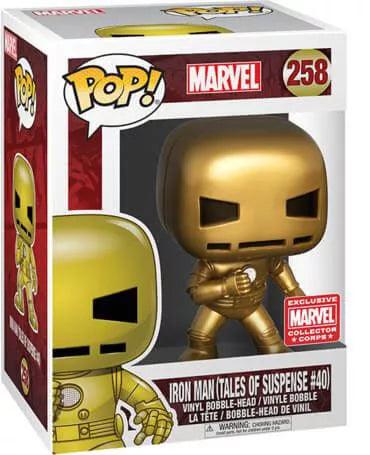 Pop! Marvel - Iron Man (Tales of Suspense #40) - #258 - Marvel Collection Corps EXCLUSIVE Funko 889698205641