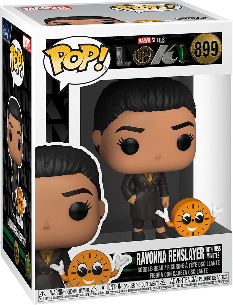 Pop! Marvel - Loki - Ravonna Renslayer with Miss Minutes - #899 Funko 889698557450