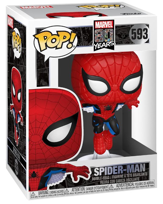 Pop! Marvel - Marvel 80 Years - Spider - Man - #593 Funko 889698469524