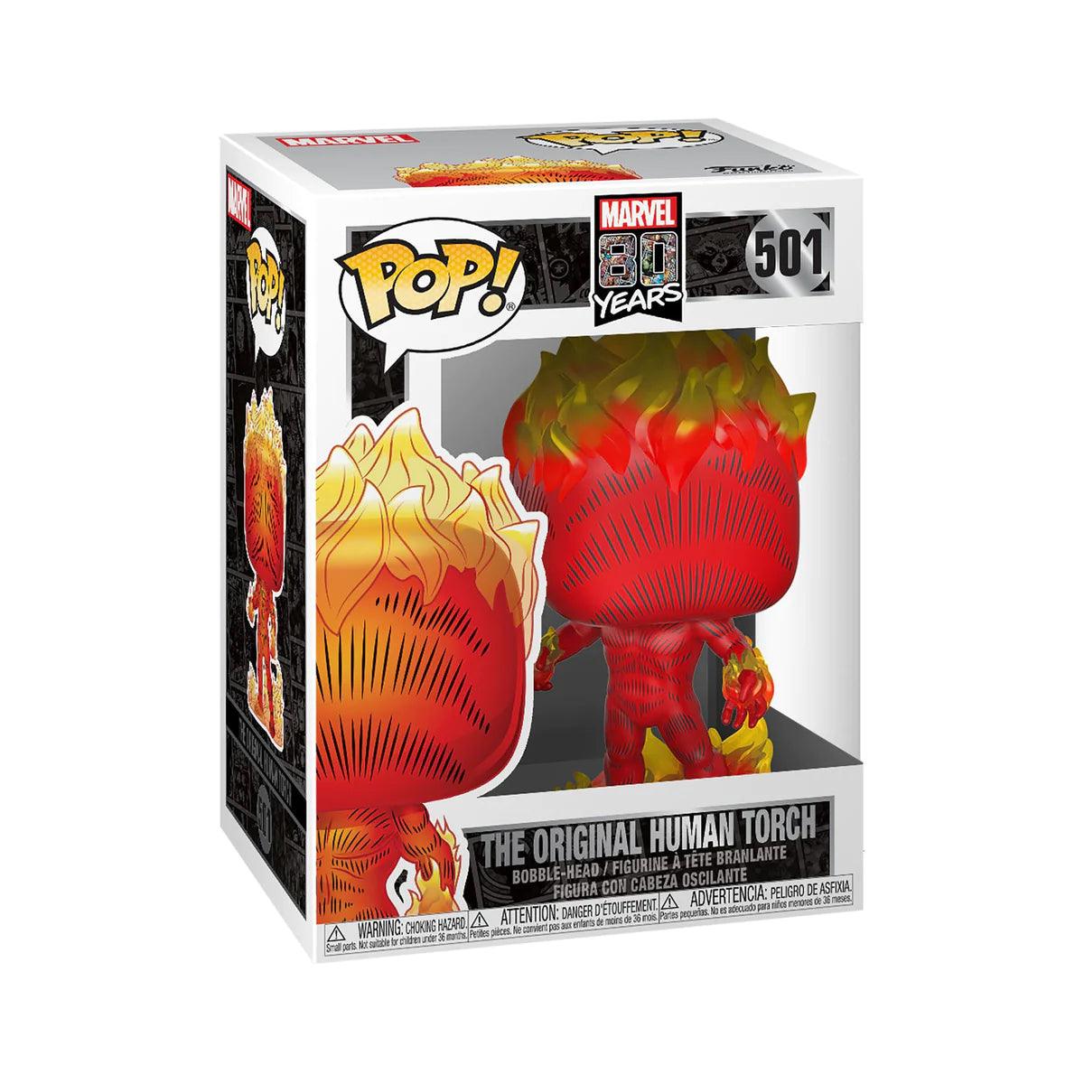 Pop! Marvel - Marvel 80 Years - The Original Human Torch - #501 Funko 889698426534