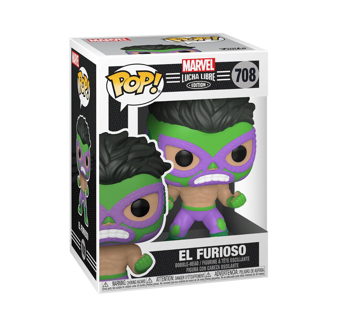 Pop! Marvel - Marvel Lucha Libre Edition - El Furioso - #708 Funko 889698538701