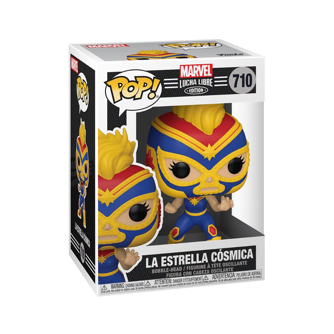 Pop! Marvel - Marvel Lucha Libre Edition - La Estrella Cosmica - #710 Funko 889698538725