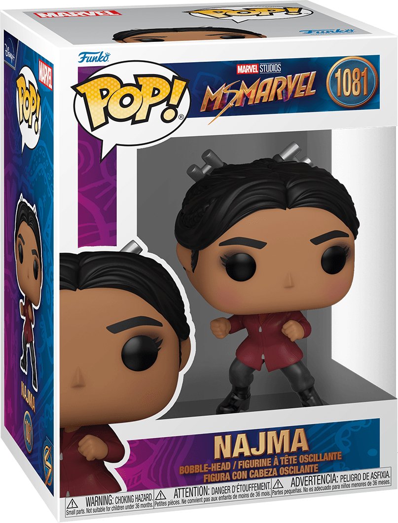 Pop! Marvel - Ms. Marvel - Najma - #1081 Funko 889698594998