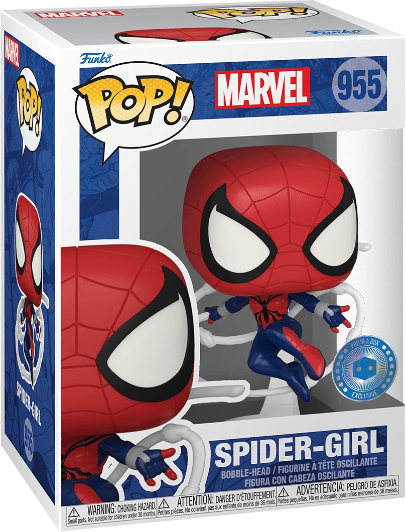 Pop! Marvel - Spider - Girl - #955 - Pop In A Box EXCLUSIVE Funko 889698588614