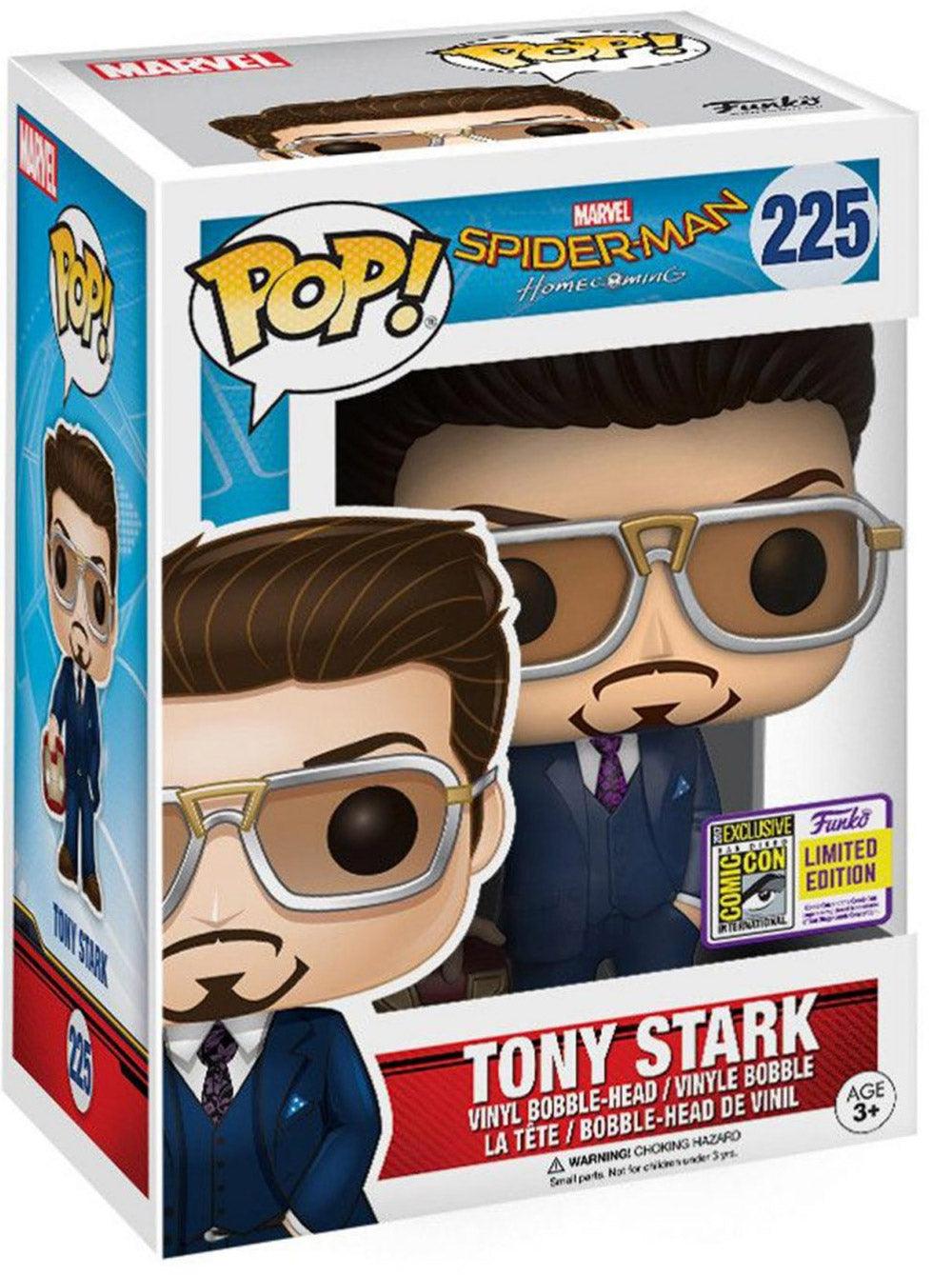 Pop! Marvel - Spider - Man Homecoming - Tony Stark - #225 - LIMITED Edition EXCLUSIVE 2016 San Diego ComicCon Funko 889698131070