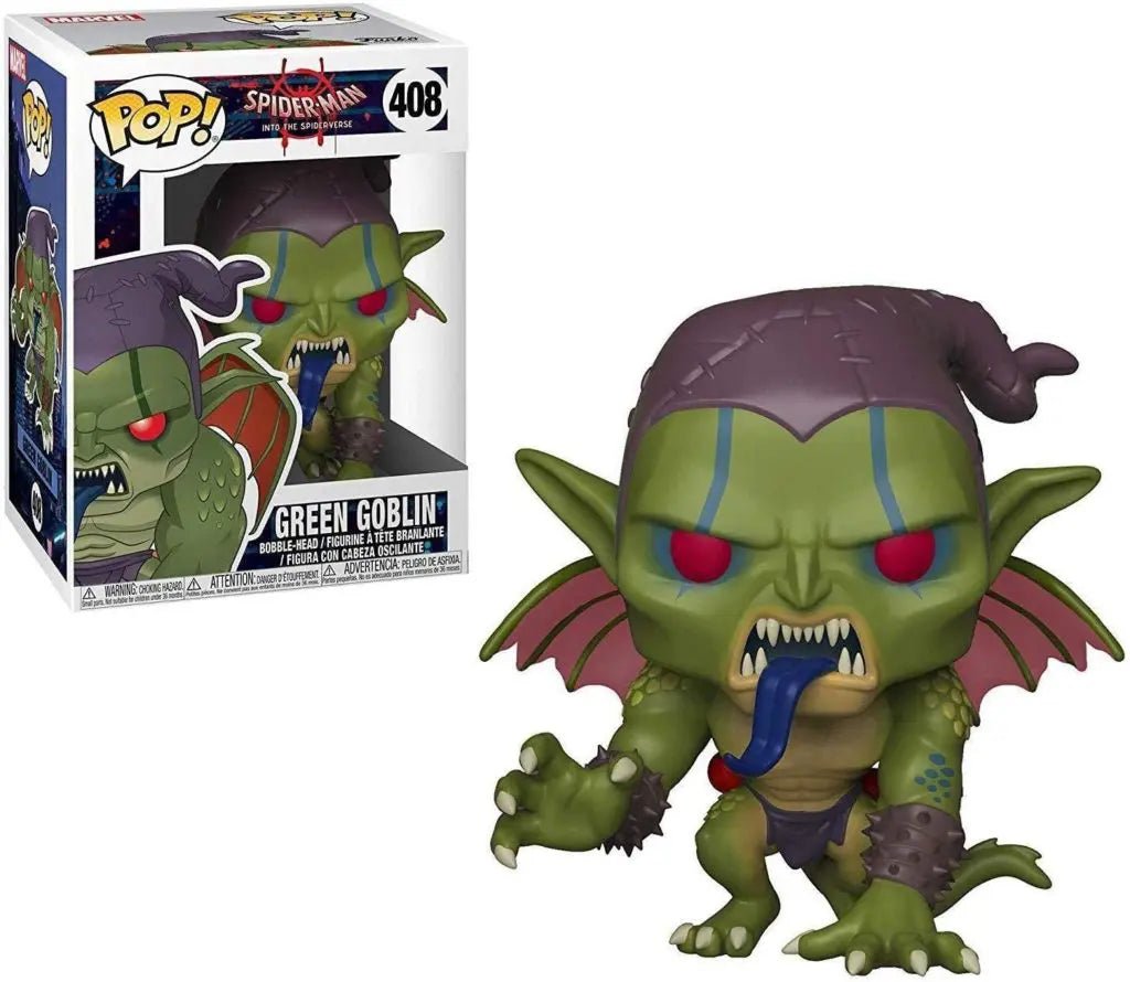 Pop! Marvel - Spider - Man: Into the Spider - Verse - Green Goblin - #408 Funko 889698339797