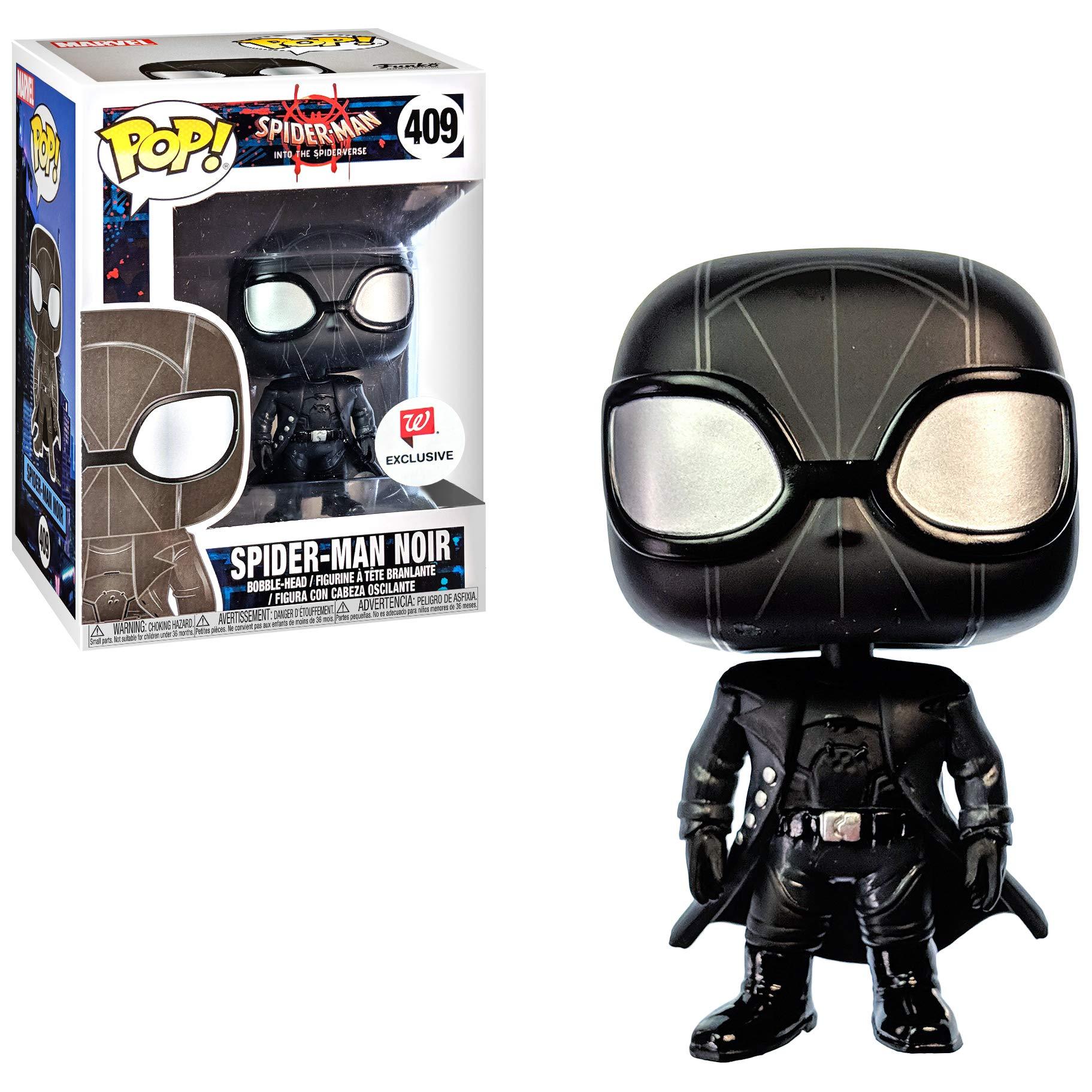 Pop! Marvel - Spider - Man: Into the Spider - Verse - Spider - Man Noir - #409 - Walgreens EXCLUSIVE Funko 889698339780