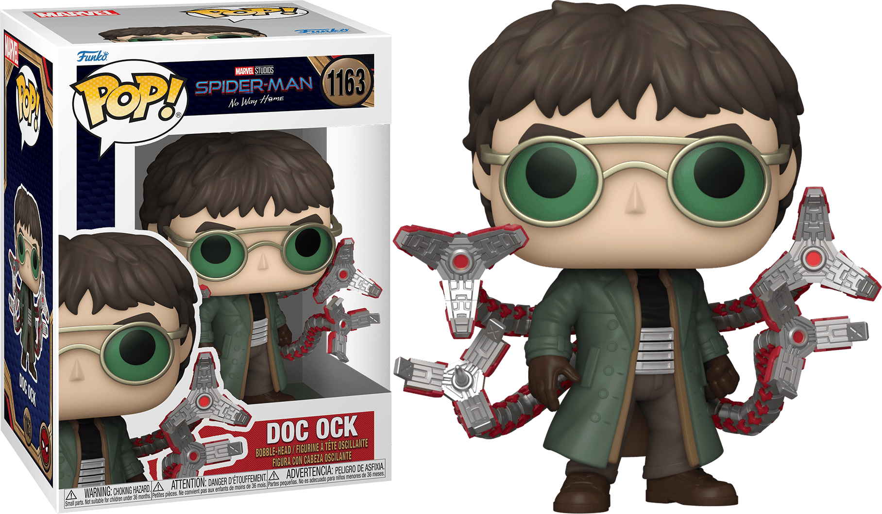 Pop! Marvel - Spider - Man No Way Home - Doc Ock - #1163 Funko 889698676021