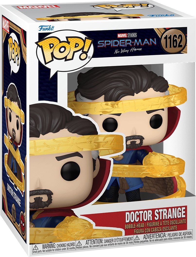 Pop! Marvel - Spider - Man No Way Home - Doctor Strange - #1162 Funko 889698676038