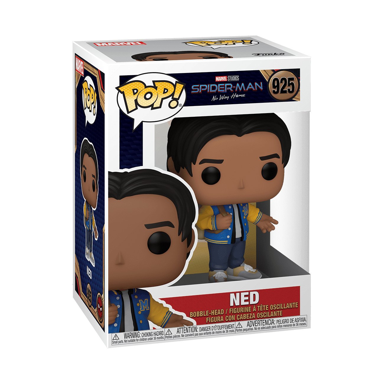 Pop! Marvel - Spider - Man: No Way Home - Ned - #925 Funko 889698576369