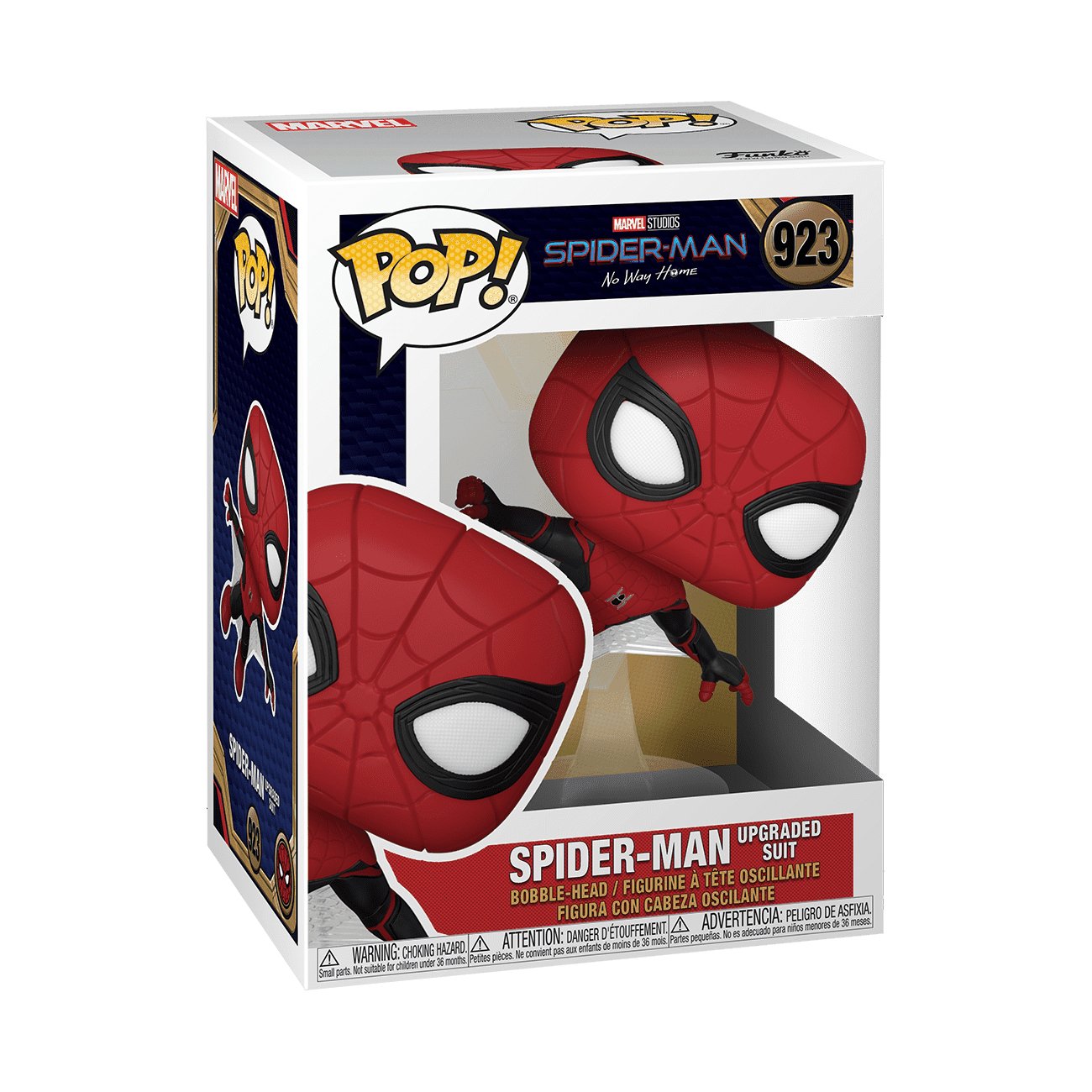 Pop! Marvel - Spider - Man: No Way Home - Spider - Man Upgraded Suit - #923 Funko 889698576345