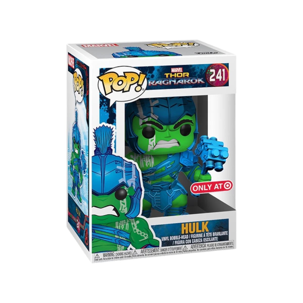 Pop! Marvel - Thor Ragnarok - Hulk - #241 - Target EXCLUSIVE Funko 889698285698