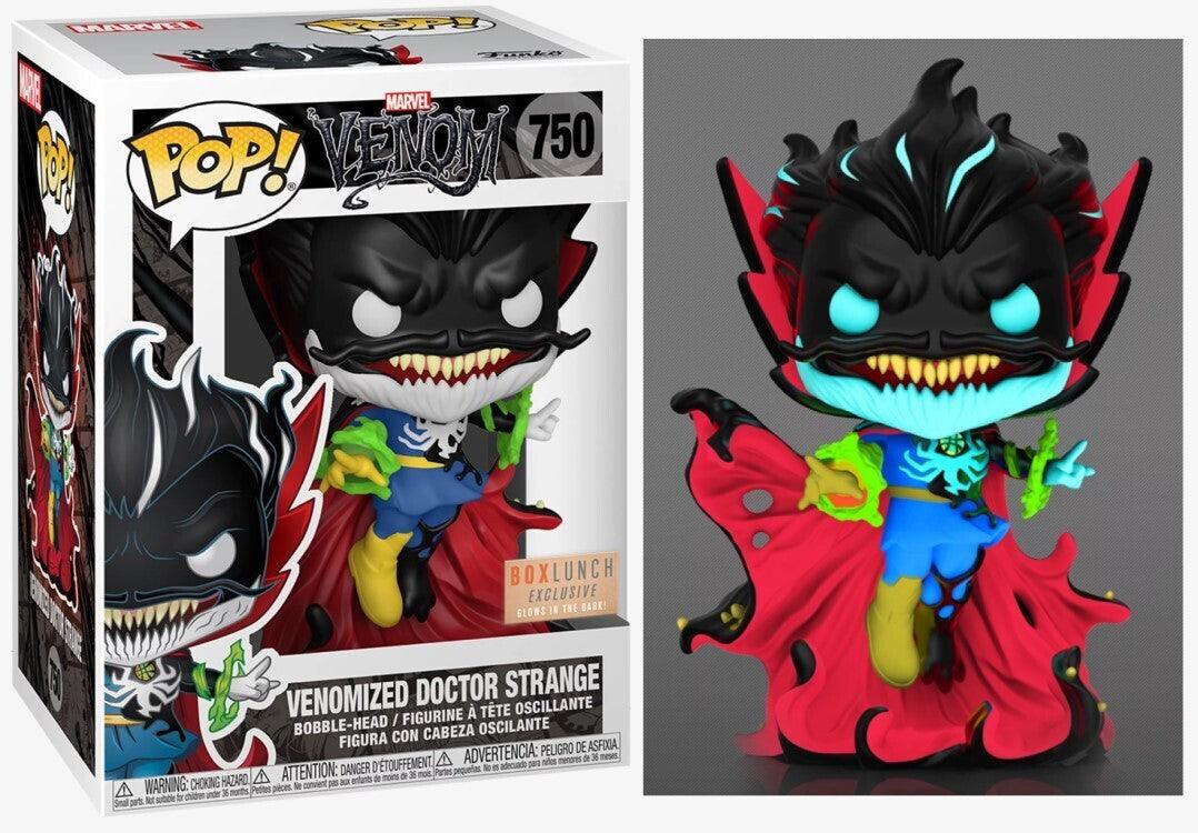 Pop! Marvel - Venom - Venomized Doctor Strange - #750 - Glows In The Dark & BoxLunch EXCLUSIVE Funko 889698537926