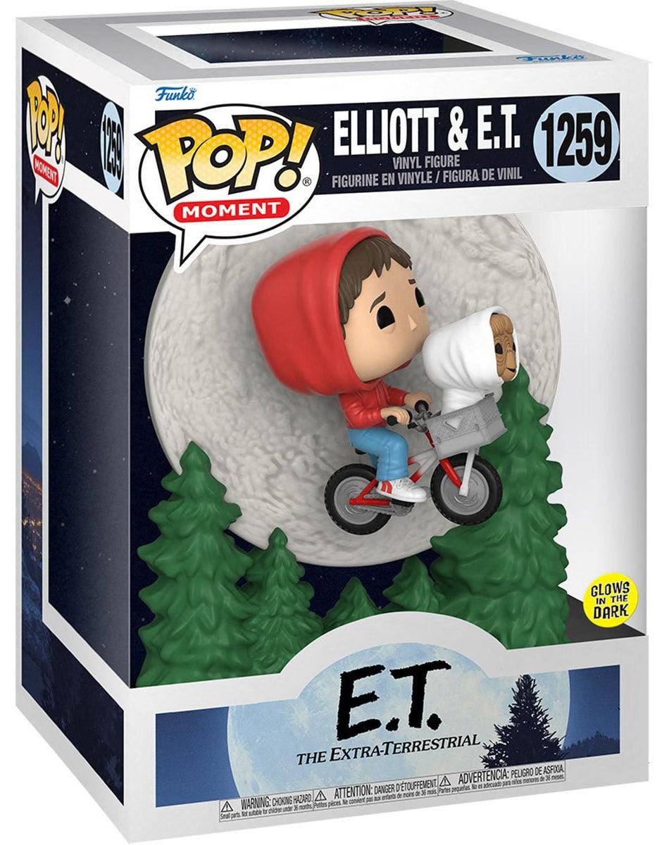 Pop! Moment - Movies - E.T. - Elliott & E.T. - #1259 - Glows In The Dark Funko 889698507691