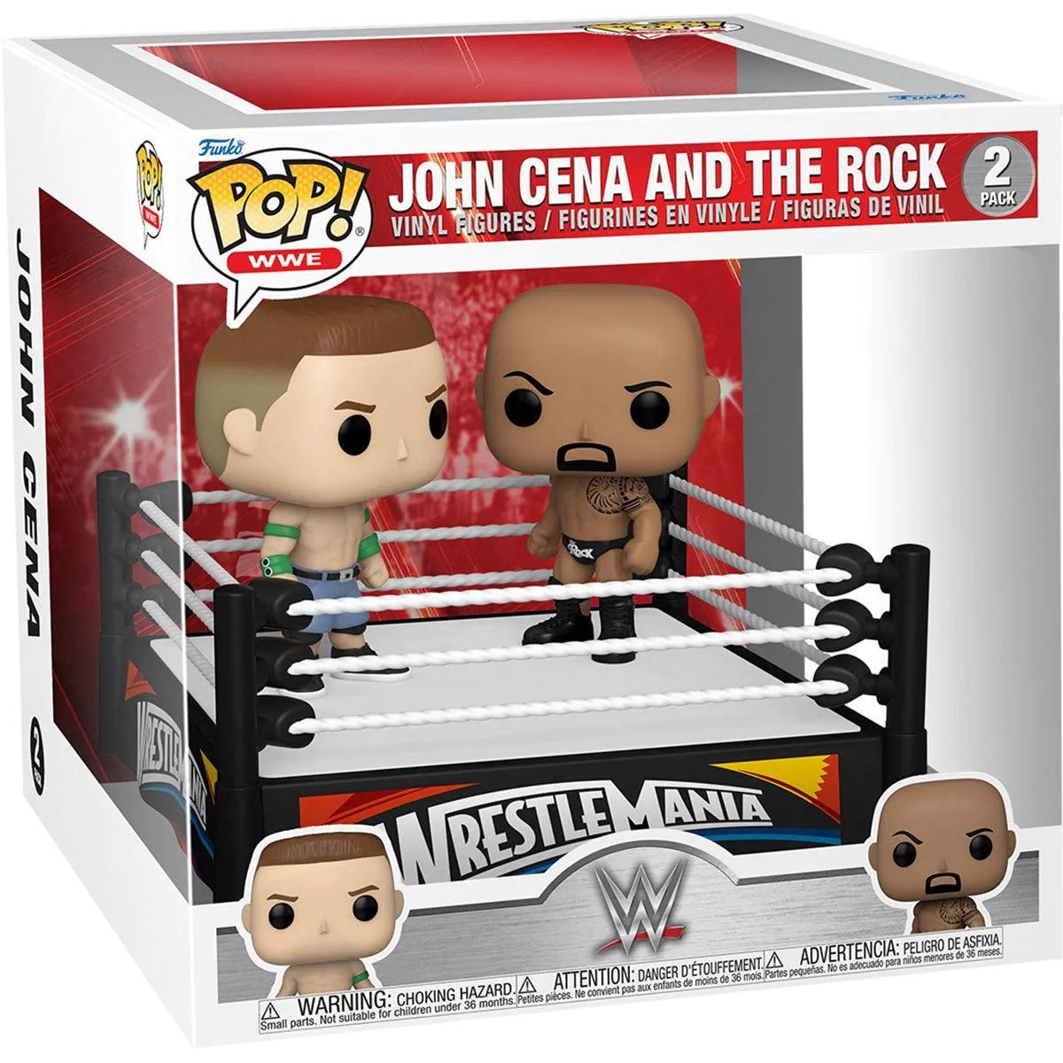 Pop! Moment - WWE - John Cena and The Rock (2 - Pack) Funko 889698614634