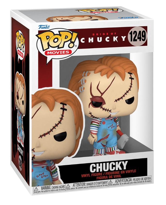 Pop! Movies - Bride Of Chucky - Chucky - #1249 - Hobby Champion Inc