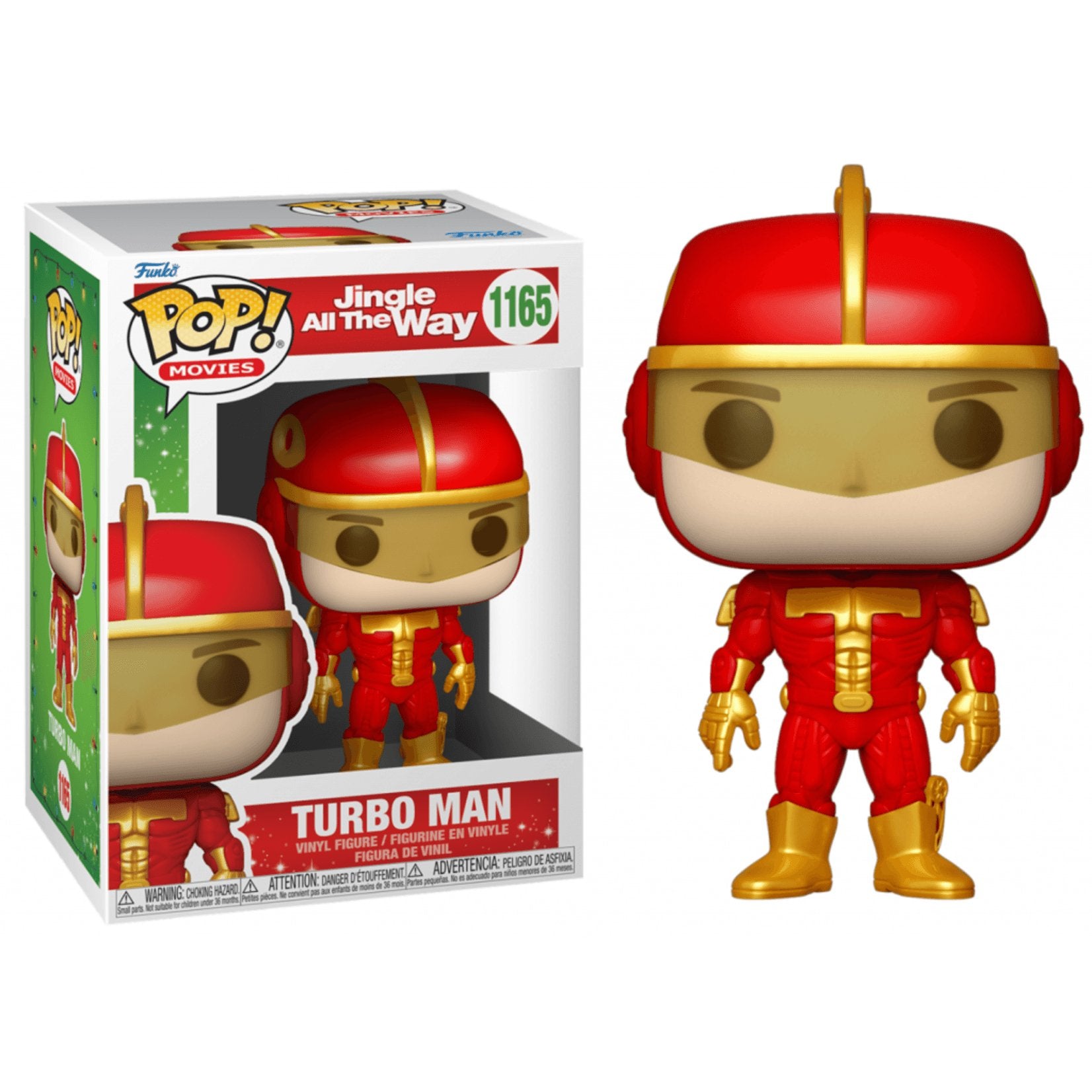 Pop! Movies - Christmas - Jingle All the Way - Turbo Man - #1165 Funko 889698575232