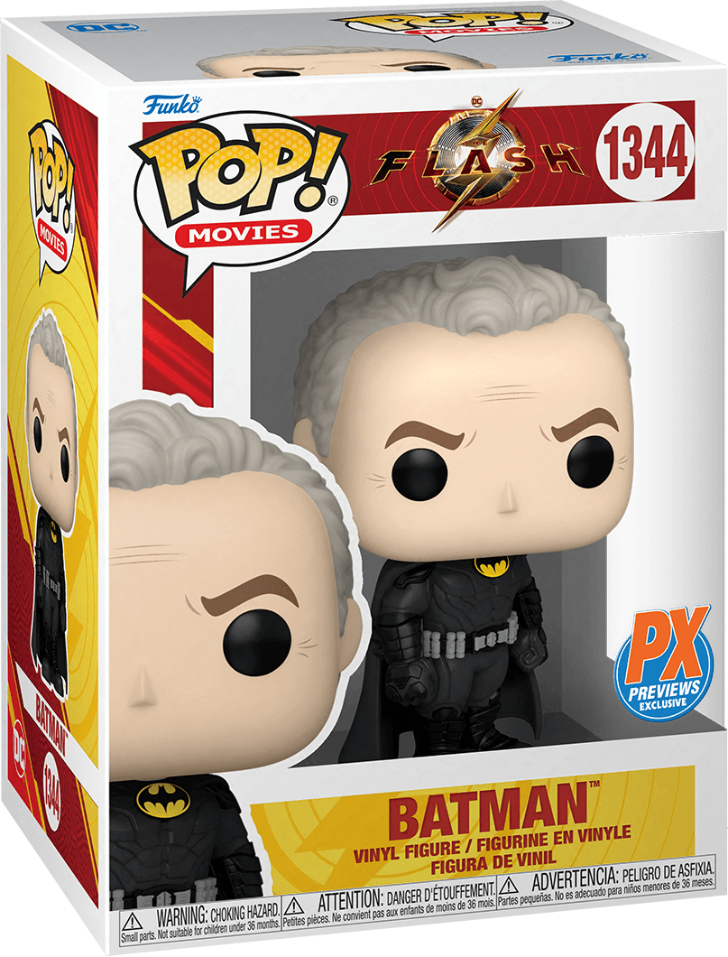 Pop! Movies - DC - Flash - Batman - #1344 - PX Previews EXCLUSIVE - Hobby Champion Inc