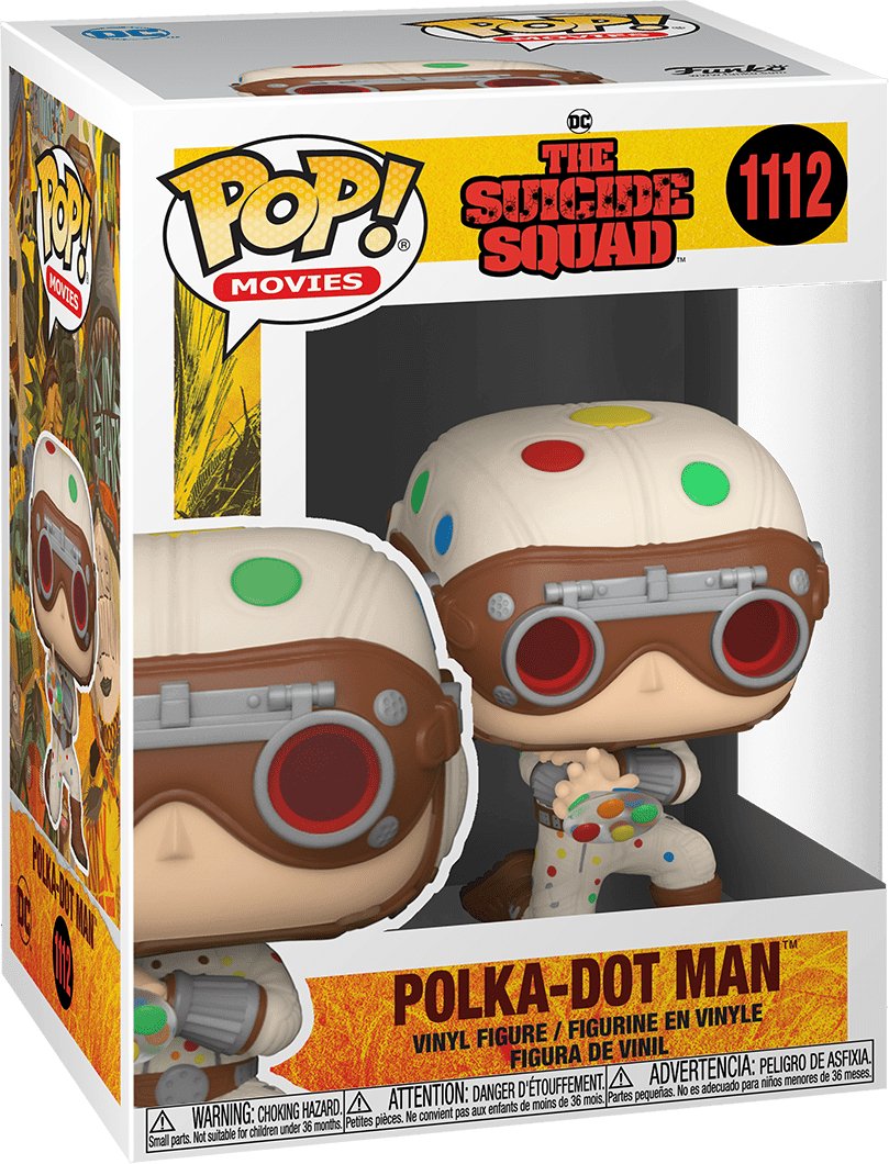 Pop! Movies - DC - The Suicide Squad - Polka - Dot Man - #1112 Funko 889698560177