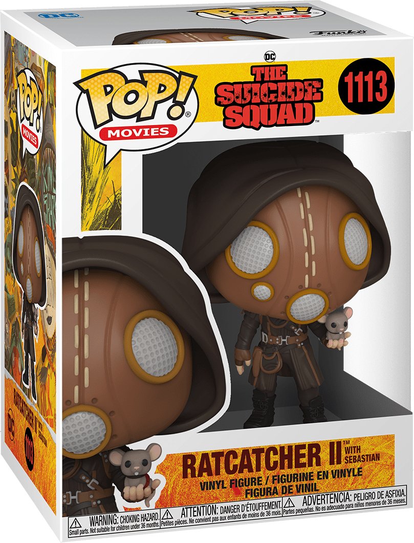 Pop! Movies - DC - The Suicide Squad - Ratcatcher II with Sebastian - #1113 Funko 889698560184