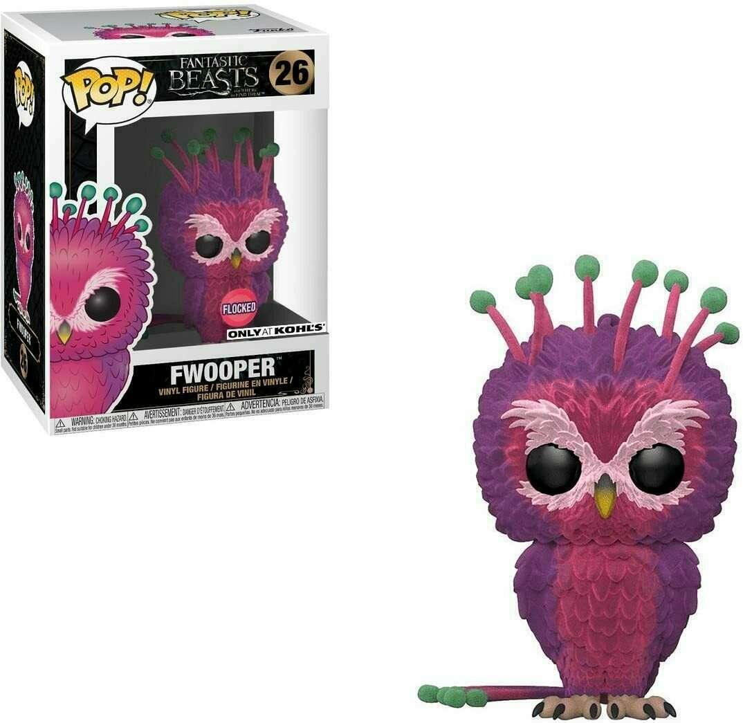 Pop! Movies - Fantastic Beasts And Where To Find Them - Fwooper - #26 - FLOCKED & Kohl’s EXCLUSIVE - Hobby Champion Inc