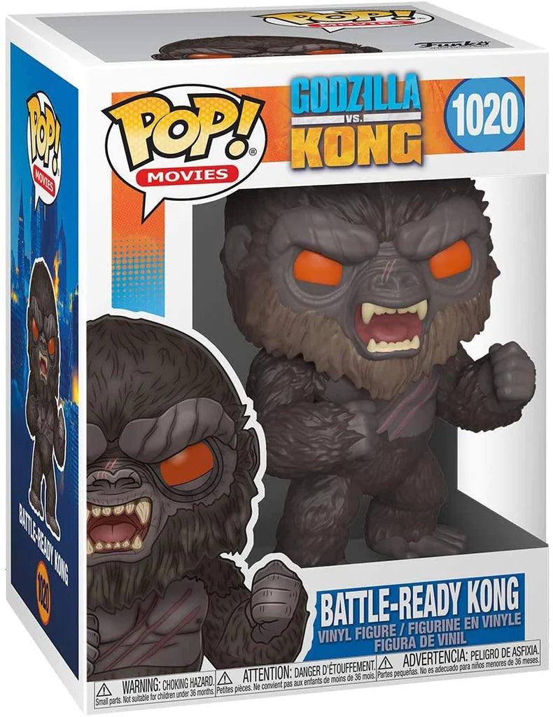 Pop! Movies - Godzilla Vs. Kong - Battle - Ready Kong - #1020 Funko 889698509527