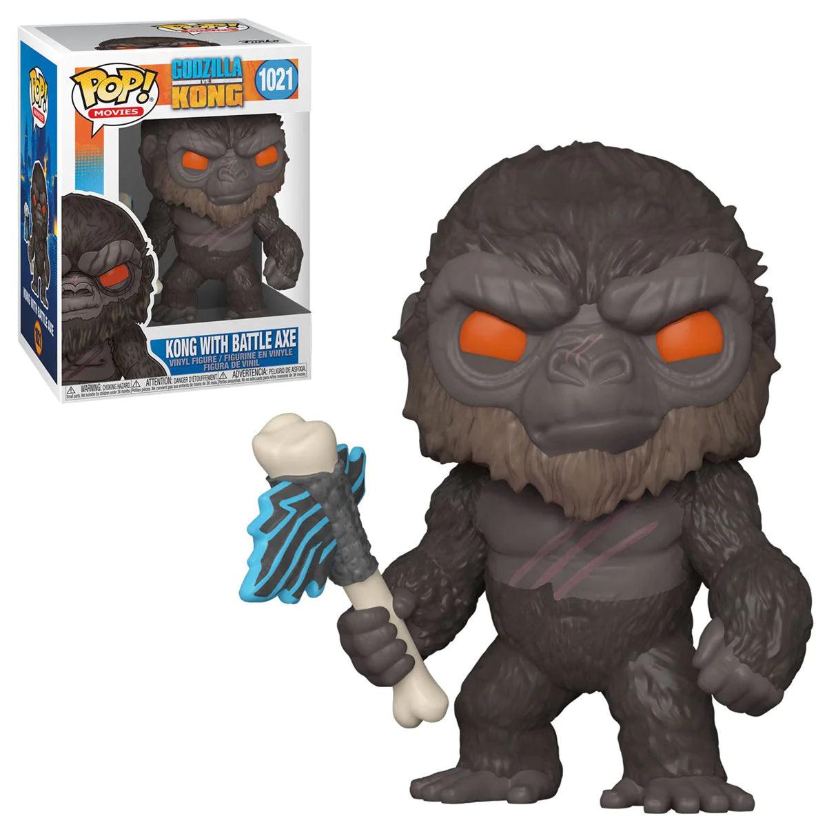 Pop! Movies - Godzilla Vs. Kong - Kong With Battle Axe - #1021 Funko 889698509534