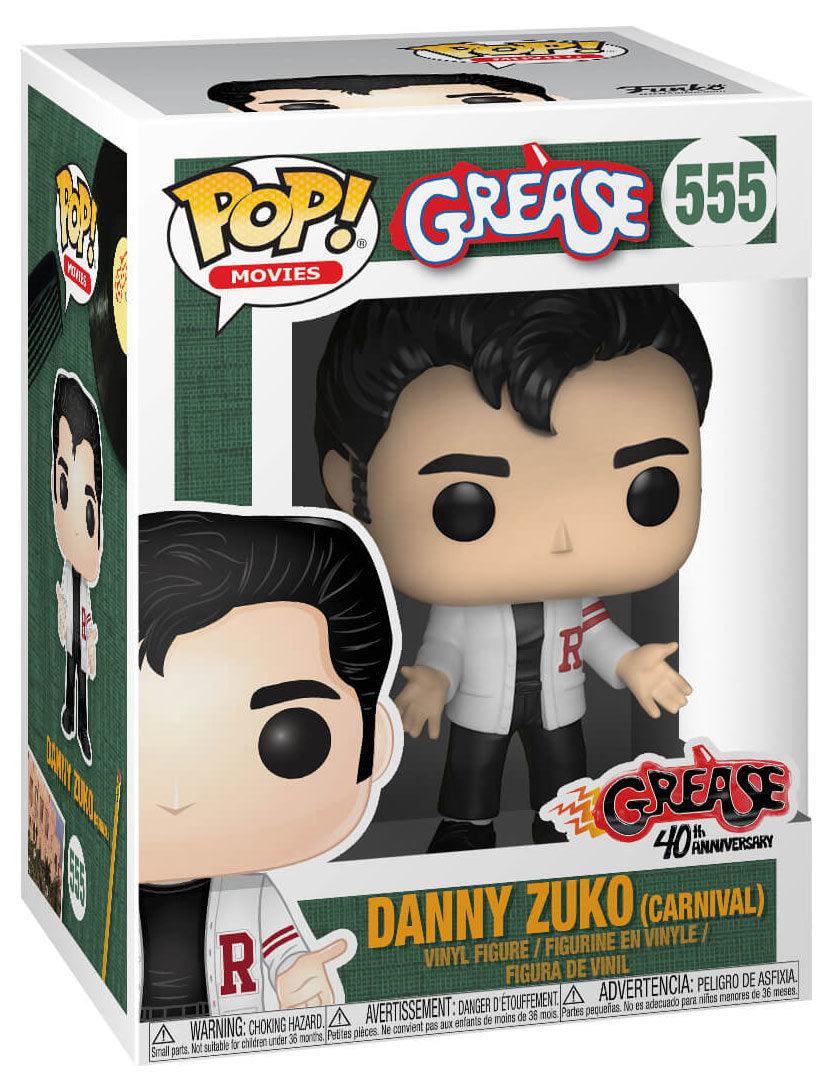 Pop! Movies - Grease - Danny Zuko (Carnival) - #555 Funko 889698294430