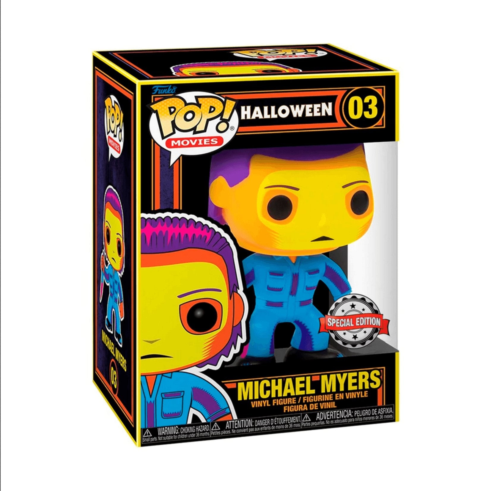 Pop! Movies - Halloween - Michael Myers - #03 - Blacklight Glow & Funko SPECIAL Edition Funko 889698649087