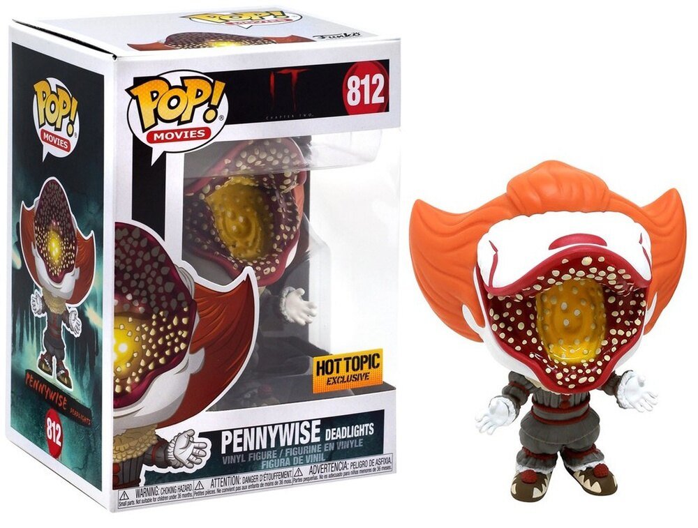 Pop! Movies - IT Chapter 2 - Pennywise Deadlights - 812 - Hot Topic EXCLUSIVE Funko 889698416795