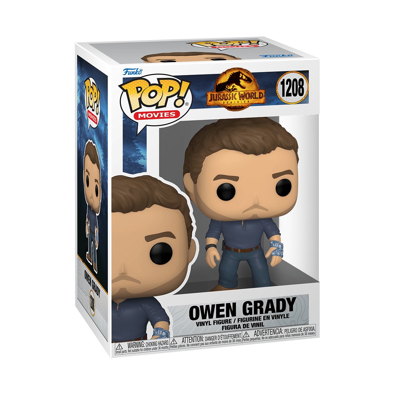 Pop! Movies - Jurassic World Dominion - Owen Grady - #1208 Funko 889698552950