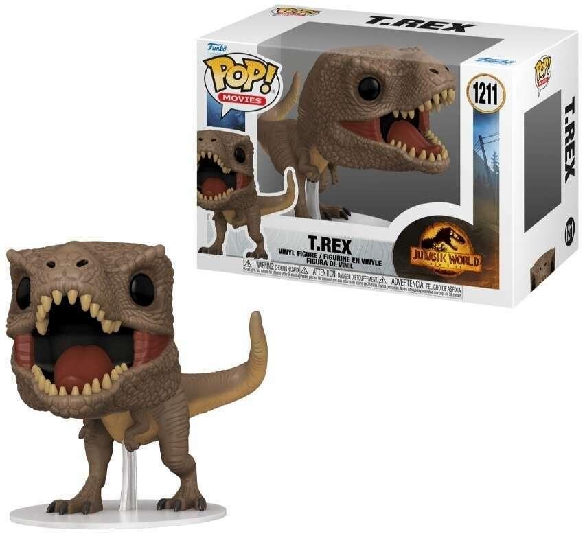 Pop! Movies - Jurassic World Dominion - T.Rex - #1211 - Hobby Champion Inc