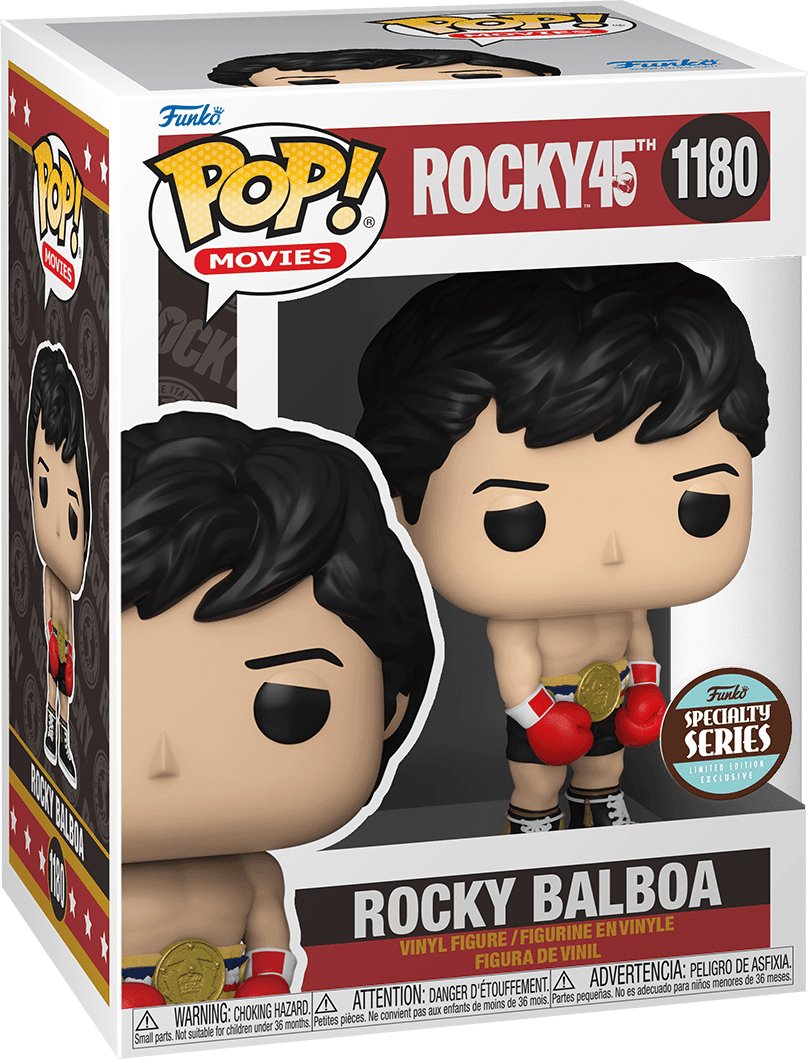 Pop! Movies - Rocky 45th Anniversary - Rocky Balboa - #1180 - Funko SPECIALITY Series LIMITED Edition EXCLUSIVE Funko 889698603300