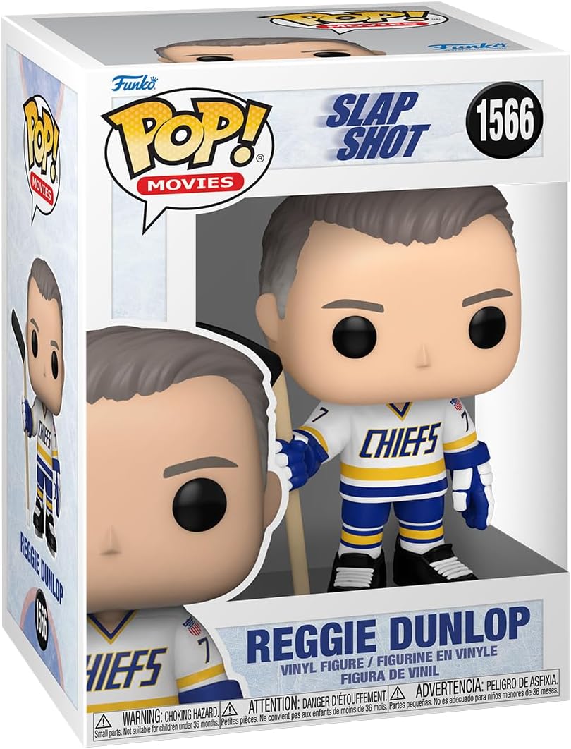 Pop! Movies - Slap Shot - Reggie Dunlop - #1566 Funko 889698760409